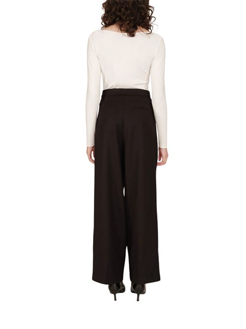 Pantaloni sartoriali con pieghe Grace & Mila | FW2513047NOIR